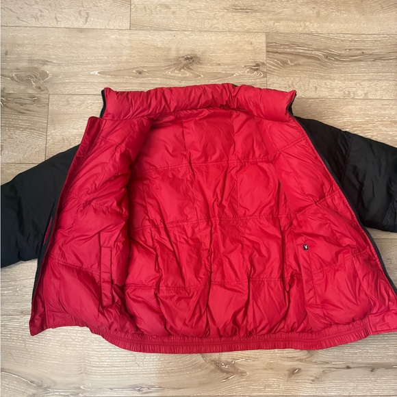 Women’s Reversible Playboy Puffer Jacket - Picture 2 of 7